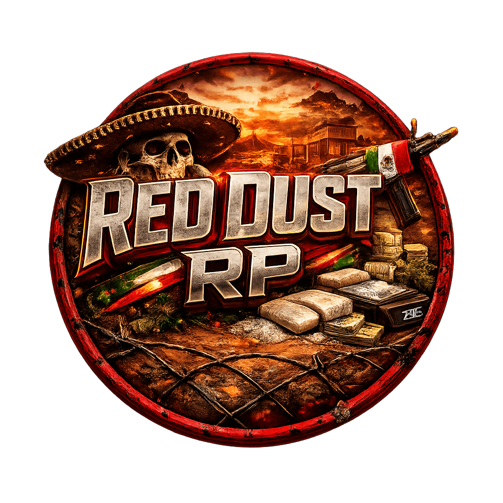 Red Dust RP FiveM Server Logo